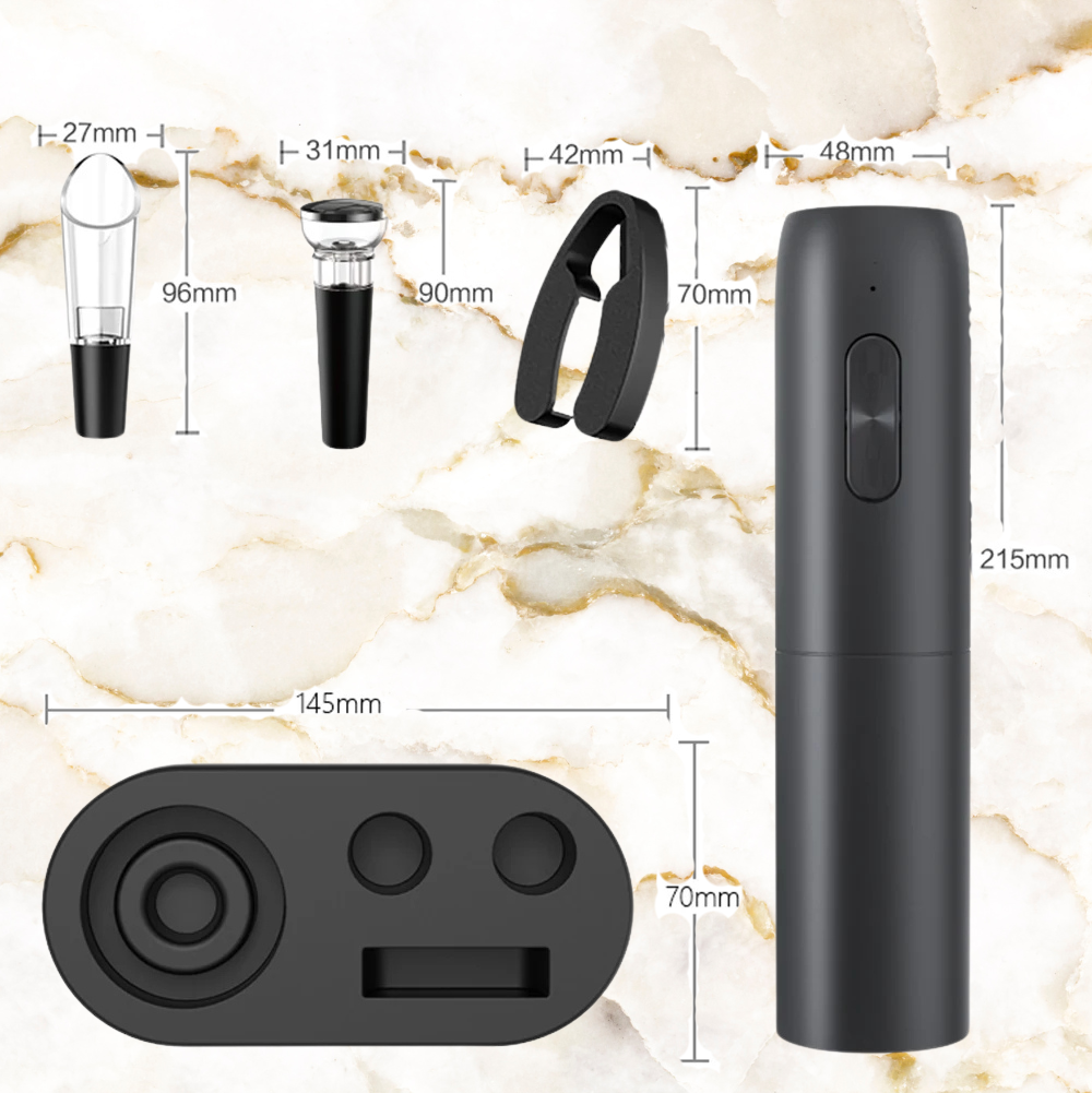Electric Wine Bottle Opener set
