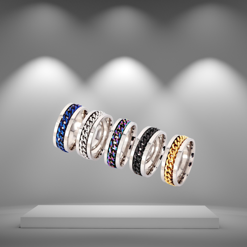 Anti Stress rotating rings