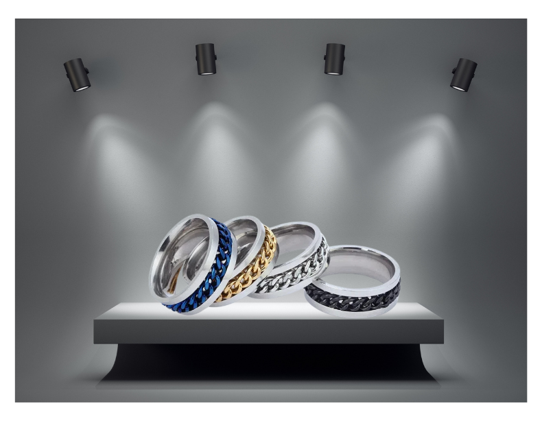 Anti Stress rotating rings