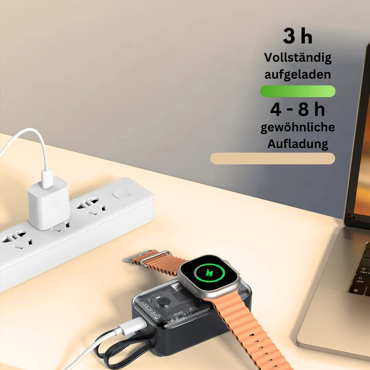Apple Watch Charger -vier Geräte gleichzeitig Laden