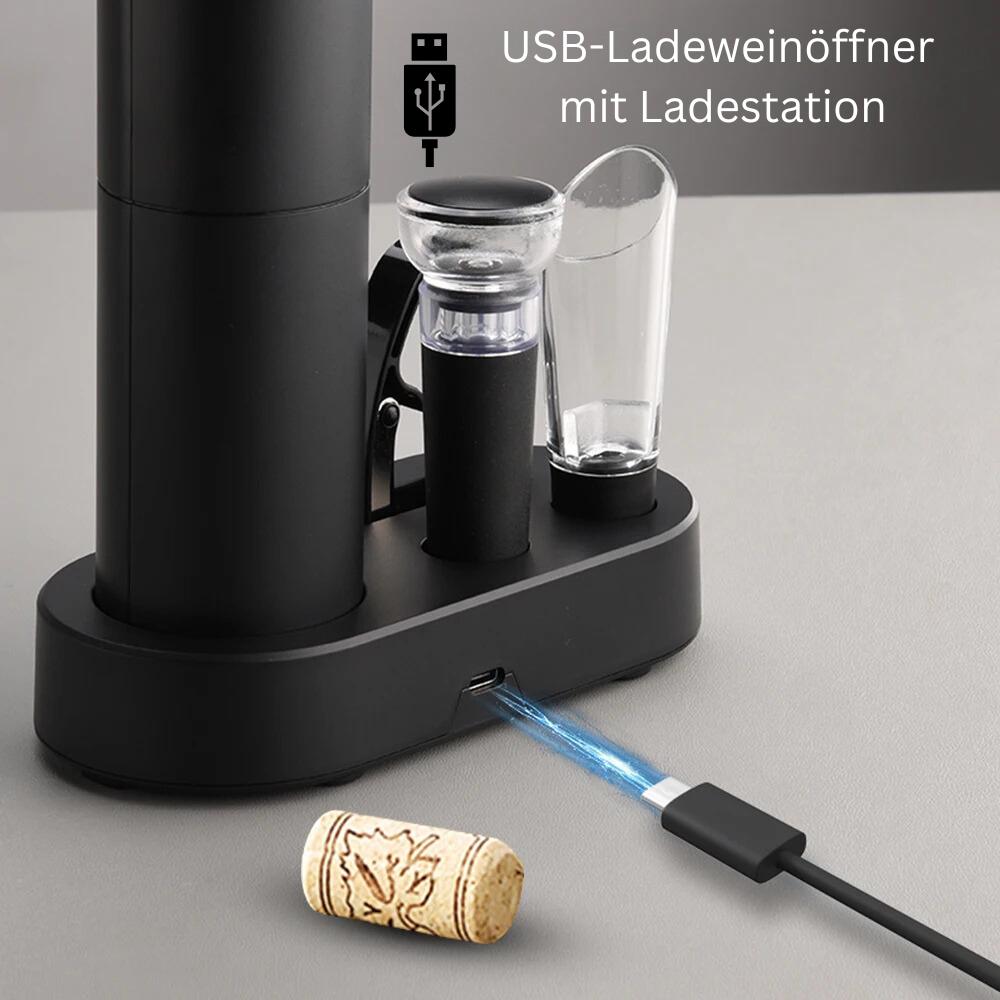 Electric Wine Bottle Opener set
